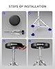Donner Drum Throne Set, Padded Seat Height Adjustable Drum Stools, 5A Drumsticks Included, Multiple Iterations, Trusted Choice for Drummers #5