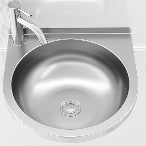 HEFJIAYCIQ 32x32cm �o�X���[���p�V���O���{�E���V���N�A�X�e�����X���ی^�Ǌ|�������ʃ{�E���A�N���[�������E�r�����t��,Silver 1,32x32x15cm