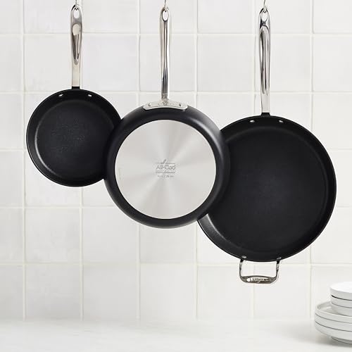 2-Pc All-Clad HA1 Expert Nonstick 8" + 10" Fry Pan Set - image 7