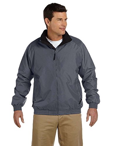 M740 Fleece Lined Nylon Jacket Navy/Black Medium2