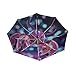KAAVIYO Pink Starlight Lobster Umbrella Windproof Automatic Foldable Umbrells Auto Open Close for Men Women Kids