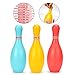 Ssguopte Kid Bowling Set Indoor Outdoor Bowling Games for Kid Plastic Toy 10Pins 2 Balls for Early Educational Toy S