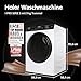 Haier Frontlader Waschmaschine 9kg I I-PRO SERIE 5 HW90-B14959U1 I Washing Machine mit A-Effizienz, 1.400 U/Min. & leisem Direktantrieb I Per App steuerbar I Inkl. Schontrommel & Refresh-Programm