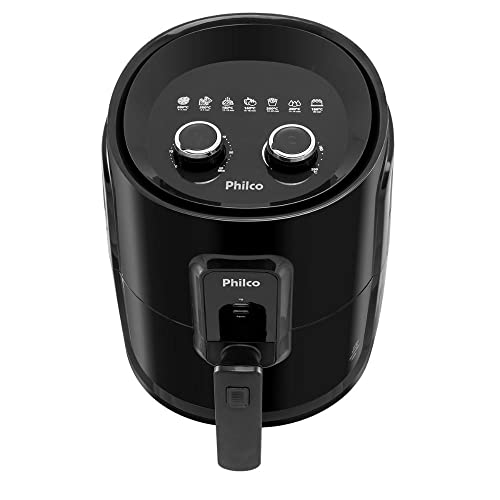 Fritadeira Air Fryer Gourmet Philco 4,4 Litros 1500w Preto Pfr15pg - 220v