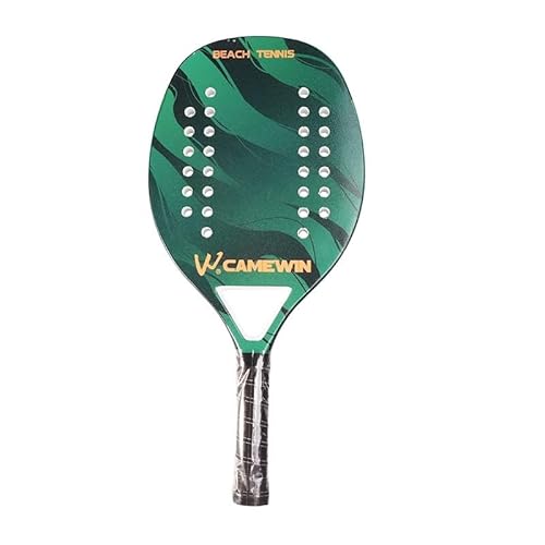 Raquete de Beach Tennis Profissional de Fibra de Carbono