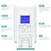 BN-LINK 7 Day Programmable in-Wall Timer Switch for Lights, Digital Light Switch Timer Indoor, Single Pole and 3 Way (Compatible with SPDT) Both Use, Neutral Wire Required, Blue Backlight, ETL Listed