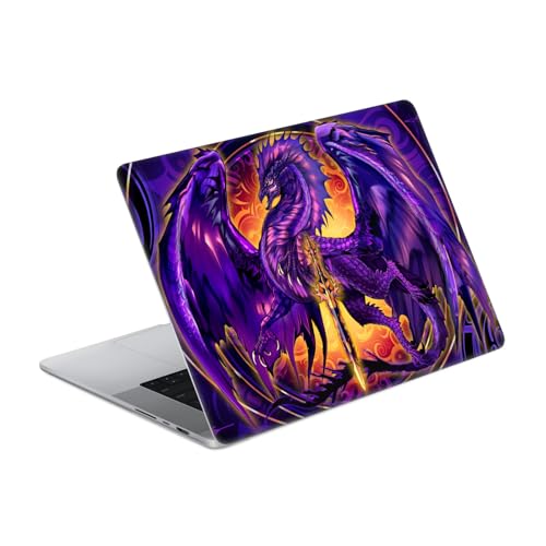 Autocollant Dragon MacBook Pro 14 A2442 pour Bureau et Café Grey
