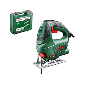 Bosch Sierra de Calar PST 650, 500 Watt, profundidad de corte en acero-adera 4 mm-65 mm, en estuche