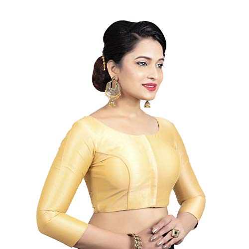 Image of Biyu Being With You Women's Art Silk Saree Blouse