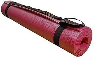 Tapete Colchonete Para Yoga Academia Pilates Eva Dobrável Vermelho