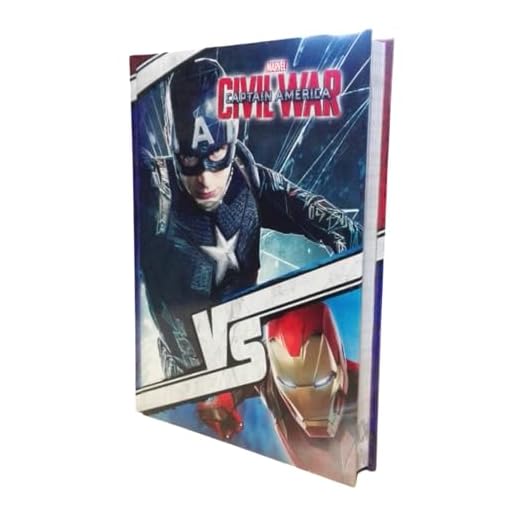 Agenda compatible con diario escolar Capitán América Vs Flash Civil War 2026-2026 F.to Standard 20 x 15 cm + llavero silbato y bolígrafo multicolor
