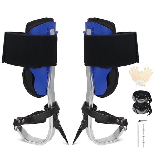 jackfru Rki zum Klettern auf Bäume, Artefakt, Baumkrebse, Baumklettern, Dschungel-Überleben, Obstpflücken usw. Stachelset (blau)