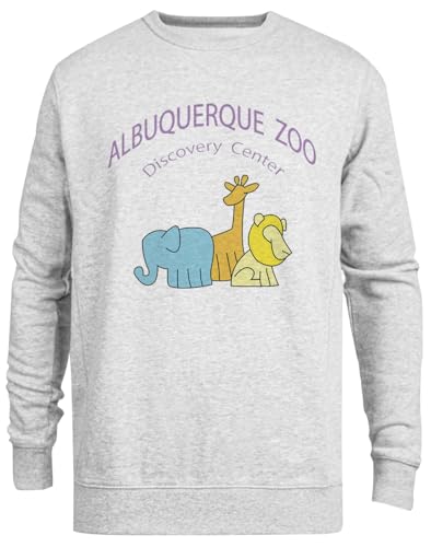 Pull ras du cou unisexe gris Ricky Spanish vêtement molleton
