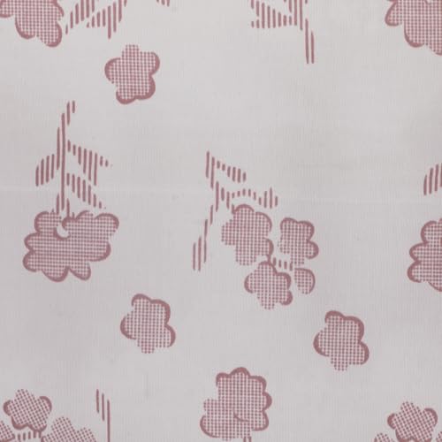 Image of Skyla Double Bed King Size Bedsheet 108x108 Inch with 2 Pillow Covers | Soft Cotton Blend | Comfortable & Breathable | Floral Print (Blooming Pink)