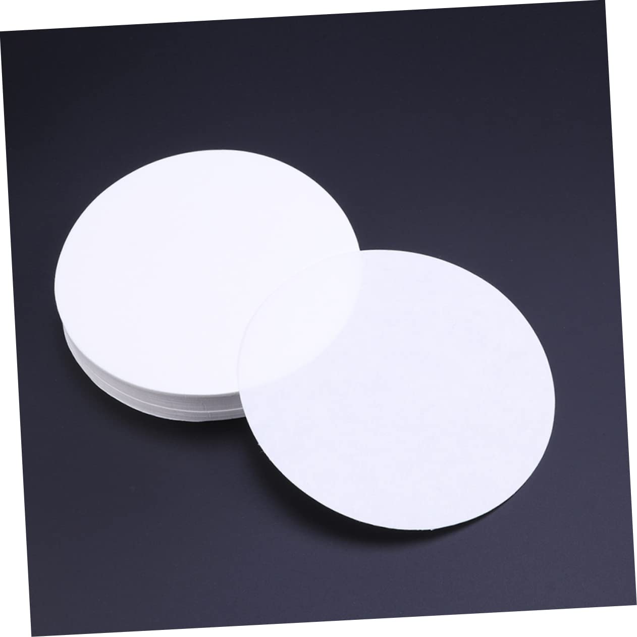 Carta da Filtro Qualitativa a Flusso Medio 15cm, 3 Scatole | Bianca, per Chimica ed Esperimenti, Formato 15x15x0, 01cm, Confezione Tripla