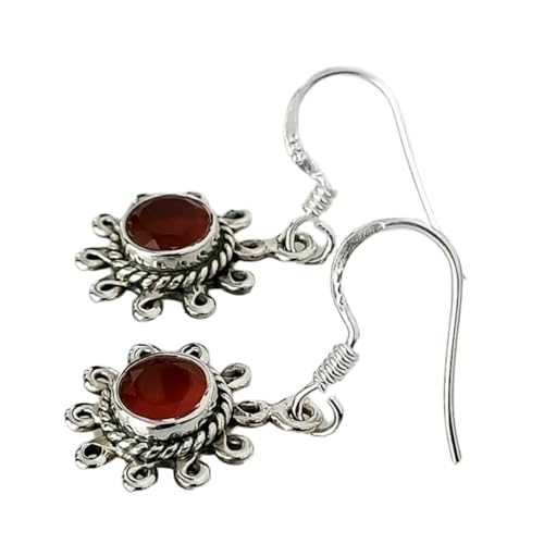 Boucles d'oreilles en cornaline pour sublimer vos tenues bohèmes chics