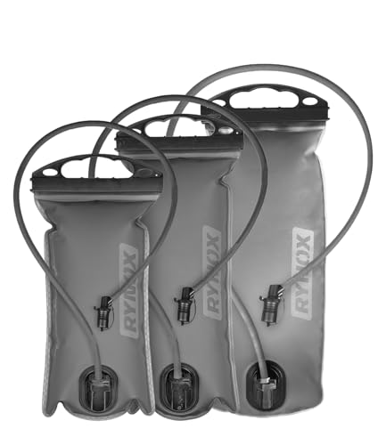 Image of Rynox Reload Hydration Bladder 3 LTR | BPA and PVC Free | TPU Material Construction | Lightweight Hydration Bladder with Helmet-Friendly Bite Valve