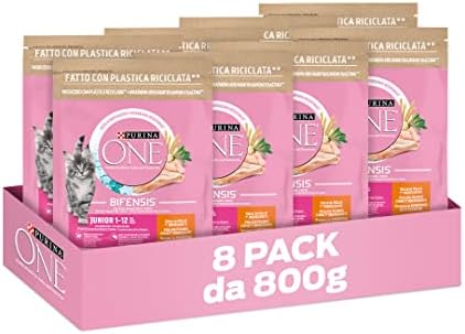 PURINA® ONE Indoor Rijk aan Kalkoen & Volkoren Granen brokjes 3 kg