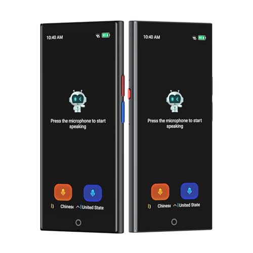 Sprachübersetzer Gerät Übersetzungsgerät mit Sprachausgabe Translator 150 Sprachen AI Online Offline Gruppe Telefon Übersetzung Kein WiFi erforderlich