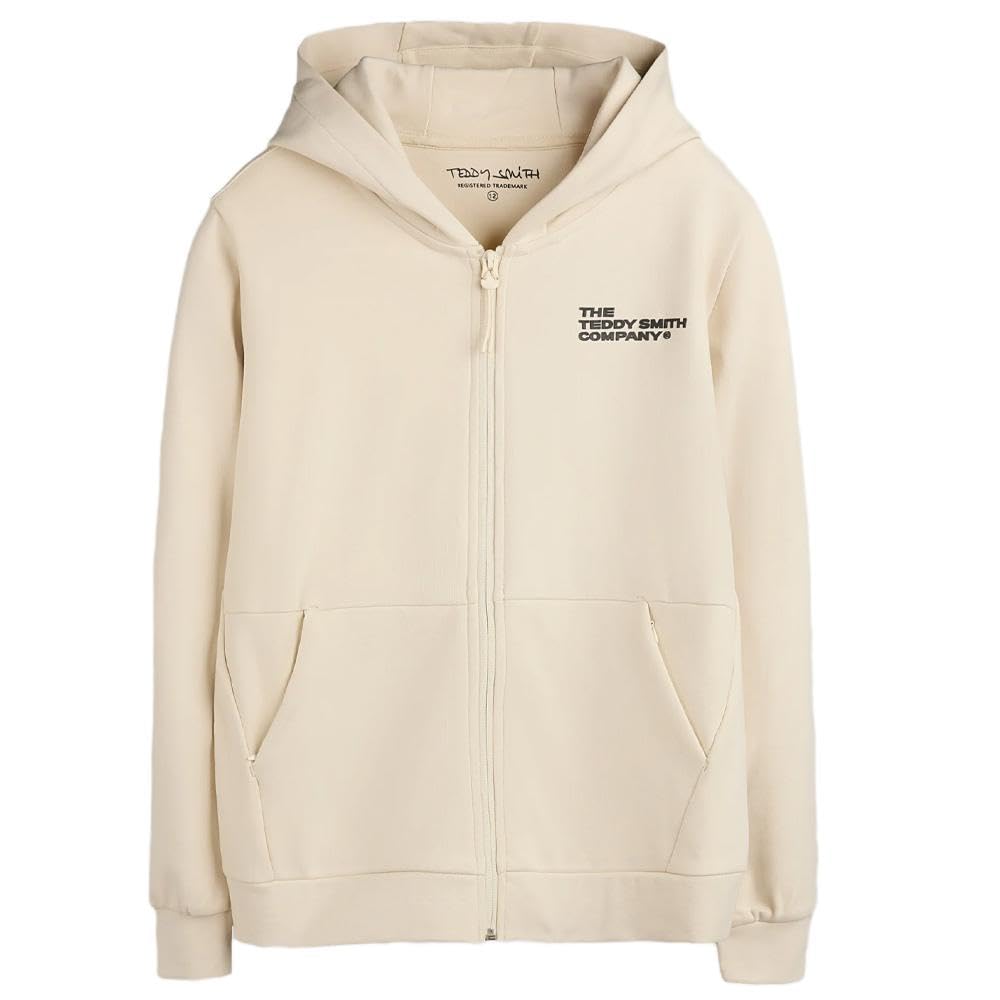 Teddy Smith Felpa Beige Ragazzo Giclass Company