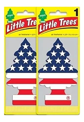 kit 3 Little trees Vanilla Aromatizante Cheirinho para Carro ambientes Usa importado original EUA es