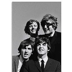 JCYMC Jigsaw Puzzle 1000 Pièces The Beatles Band Affiches Bois Jouets pour Adultes Jeu De Décompression Vq281Zw - Les Beatles, Paul McCartney, John Lennon, RIngo Starr, George Harrison