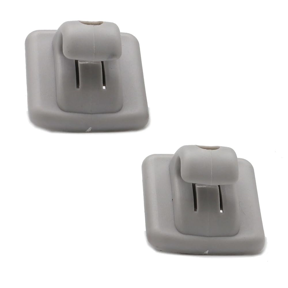 Oulesh Clip per Parasole per Citroen DS3 C1 Xsara Picasso C5 C3 C8, 2 Pezzi Clip per Gancio per Visiera Parasole Supporto per Fibbia