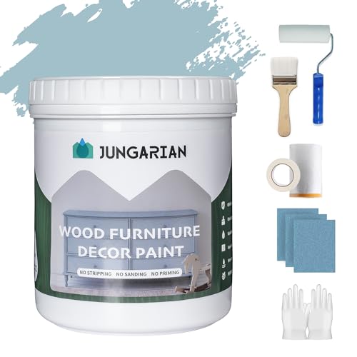Jungarian Furniture Paint Kit 32oz with Tools - Water-based &