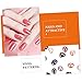 Happyyami Pearl Nail Decoration Set 2 Boxes of Pearl Nail Gems Perfect for DIY Manicures and Beauty Salons