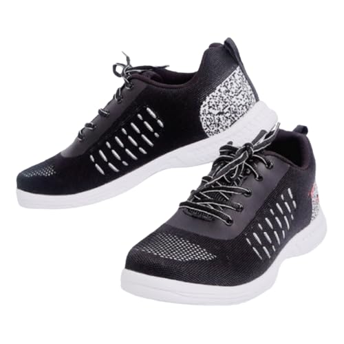 ForceRoute Zapatos De Bolos Unisex,Lawn Bowls Zapatos,Transpirabilidad,Antideslizantes,Cierre con Cordones,Parte Superior De Malla,Ligero,para Diestros Y Zurdos