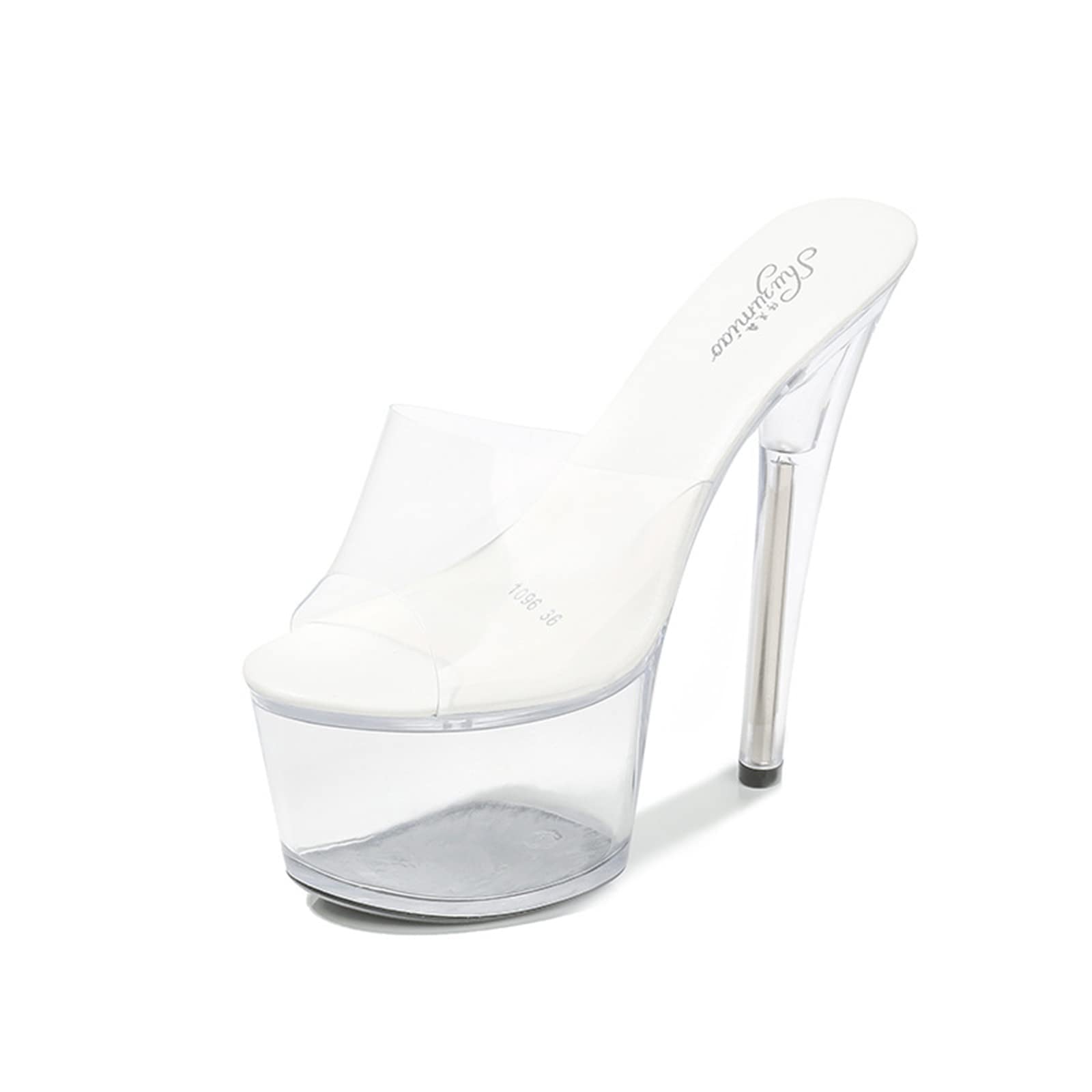 GAOword 15 cm/5.9 Inch Women's Super High Heel Stiletto High Heels Fashion High  Heels-Nightclub Open Toe Sexy Platform High Heels,Clear,42 : Amazon.com.au:  Clothing, Shoes u0026 Accessories