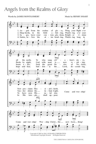 The Christmas Caroling Songbook: From SA to SATB Choral Christmas Music Collection - a Christmas Carol Book with 50 Favorite Songs - Image 6