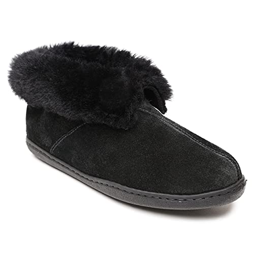 Minnetonka bottines peau de mouton retournée chaussures hiver femme