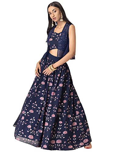 Image of Indya Women Maxi Lehenga Skirt