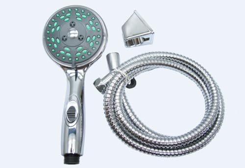 Image of Empire Faucets Shower Heads with Handheld Spray - Showerhead Hand Held Shower Head, Water Saver Shower Head, Chrome
