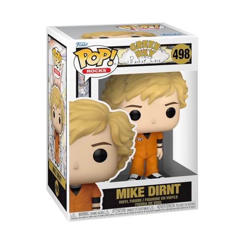 Funko Pop! Rocks: Green Day - Mike Dirnt - (Basket Case)- Figura in Vinile da Collezione - Idea Regalo - Merchandising Ufficiale - Giocattoli per Bambini e Adulti - Music Fans