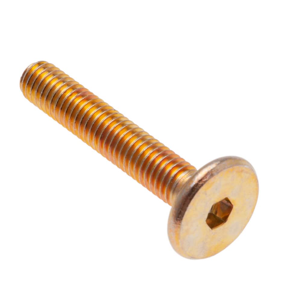 M6 x 60mm Furniture Hex Bolts 25 Pack, Steel Hexagon Head Bolts, Furniture Bolt - Image 2