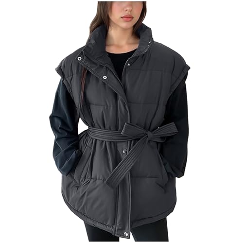 Generisch Weste Damen Steppweste Weich Gefütterte Ärmellose...