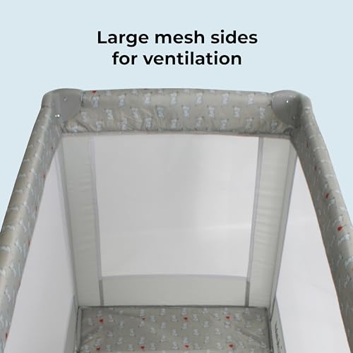 Image of My Babiie Dani Dyer Elephants Travel Cot