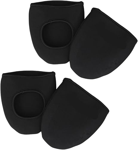 Miniatura 8 de Toddmomy 4 pares de accesorios al aire libre accesorios de motocicleta antideslizante cubierta de zapatos de bicicleta overshoes protector de