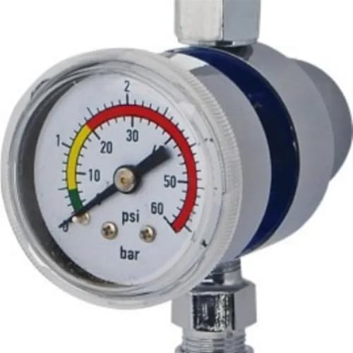 Gas Voltage Regulator WX-91-2 with Pressure Gauge Argon Dioxygen Nitrogen M12 * 1