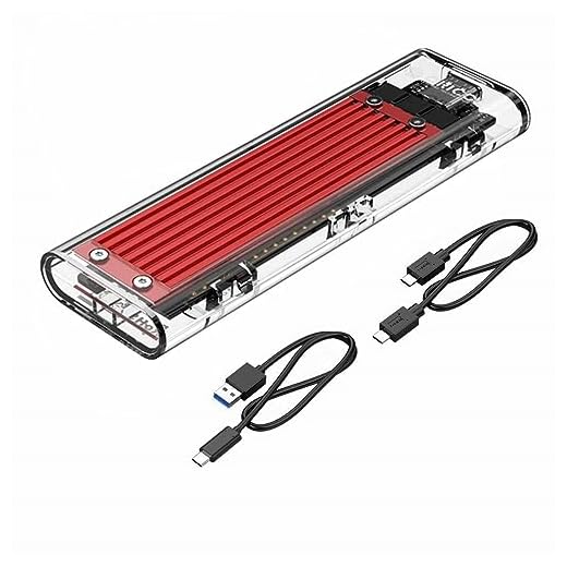 Orico Boitier Adaptateur SSD NVMe M.2 USB 3.1 Type C (Gen 2) pour Disque Dur SSDs de M2 M-Key PCIe - Ne convient pas pour M.2 SATA