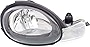 Garage-Pro Headlight for DODGE NEON 00-02 RH Assembly Halogen Black Interior