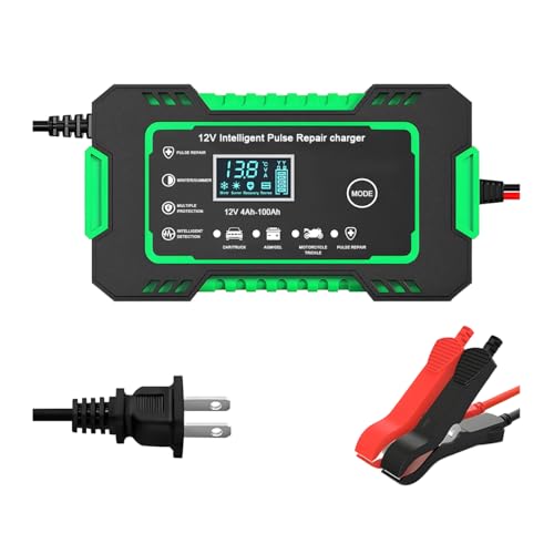Mandark Car Battery Charger, 12V 6A Smart Fully Automotive Battery