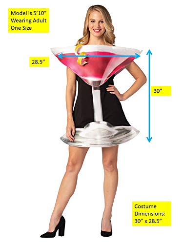 Rasta Imposta Cosmopolitan Dress Girl's Night Out Cocktail Drink Halloween Costume, Women's Size 2-8 : Toys & Games