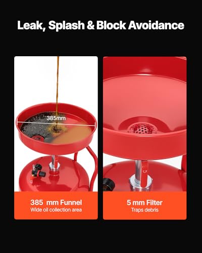 VEVOR 25 Gallon Waste Oil Drain Tank
