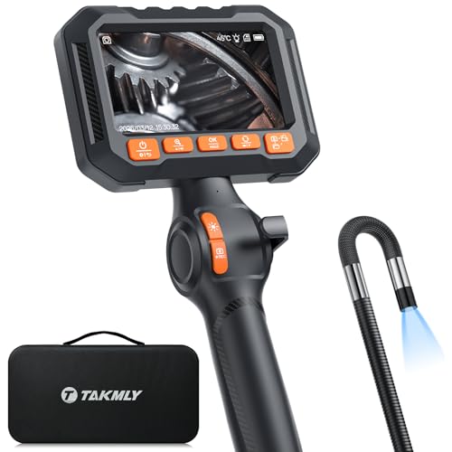 T Takmly Two-Way HD Borescope Inspection Camera