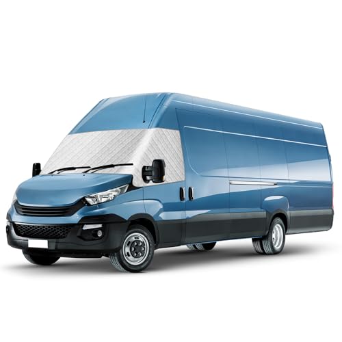 Housse de pare-brise Iveco Daily protection aluminium argenté haut