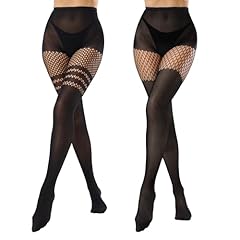 Black-1 Striped + 1 Fishnet