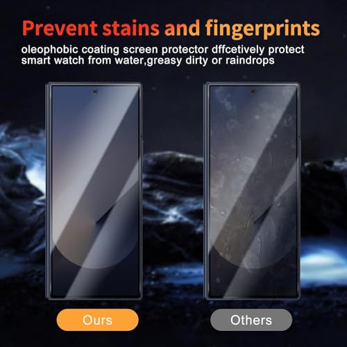Image of SHILD Tempered Glass Screen Protector Compatible with -------- (6.8 Inch) | 9H Hardness | Military-Grade Protection | Anti-Scratch | HD Clear | 100% Fingerprint Unlock Support | Easy Installation | Pack of 2 (For Galaxy Z Fold 6 Privacy)